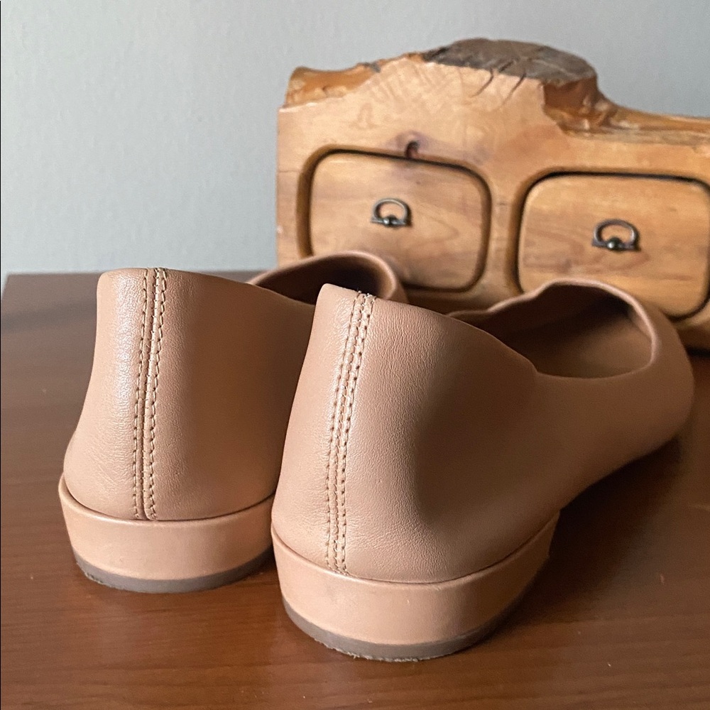 Marina Leather Pointy-Toe Flats - Picture 4 of 8
